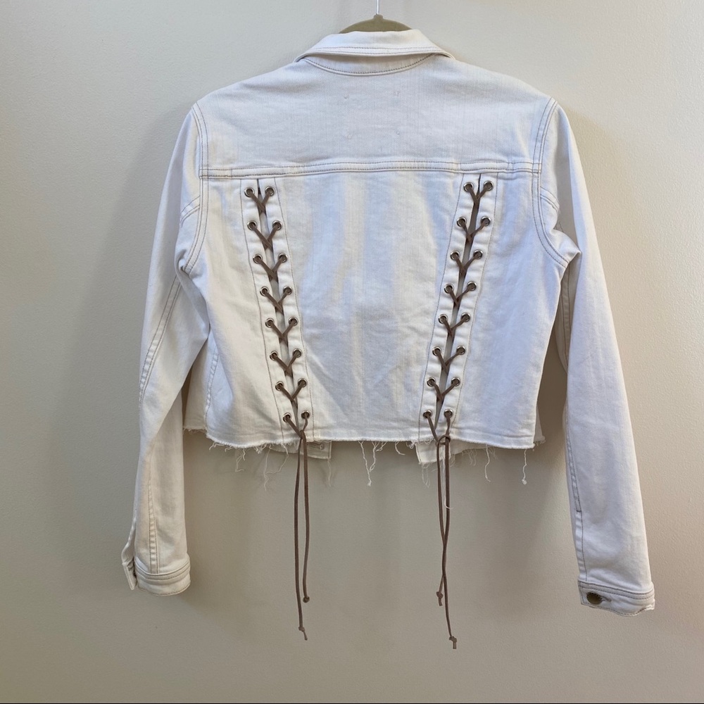 L’Agence White Jean Jacket